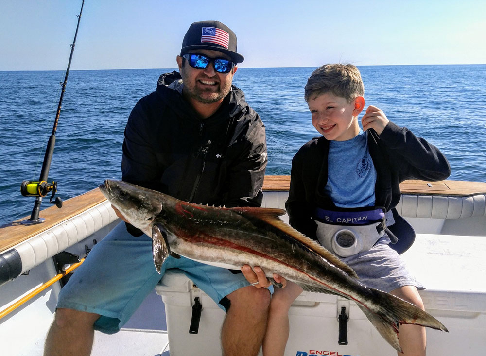 cobia caught offshore port canaveral with fired up charters