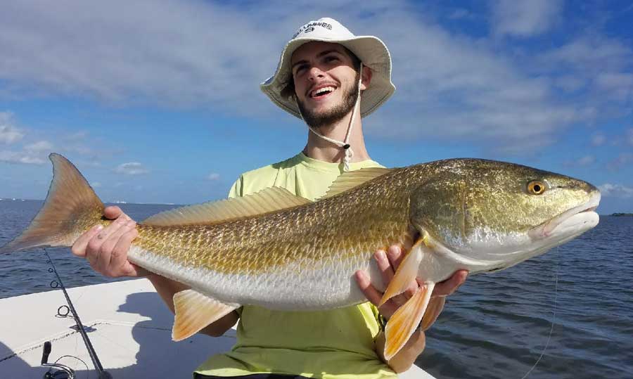 big redfish caught in the IRL