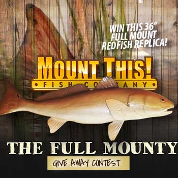 Full Mounty Redfish Giveaway Contest