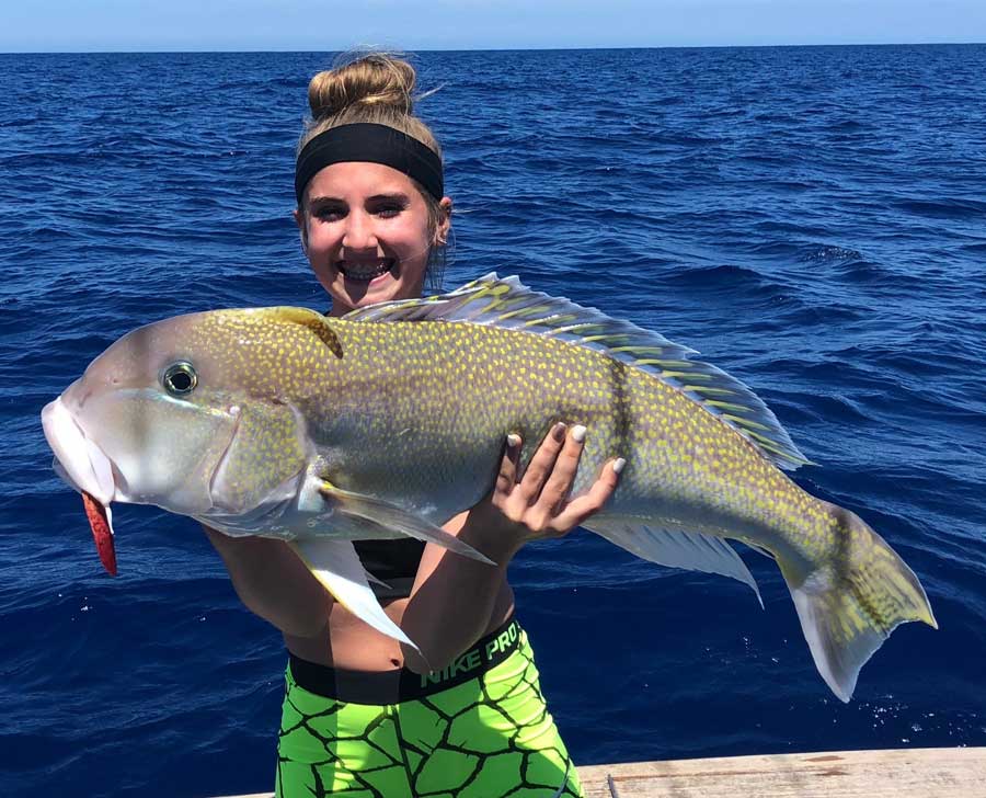 Good eating tilefish caught offshore of Port Canaveral with Fired Up Charters