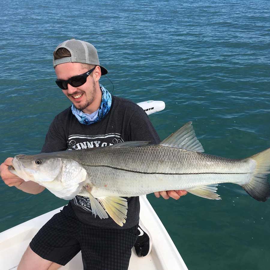 Snook are HOT off the beach right now!