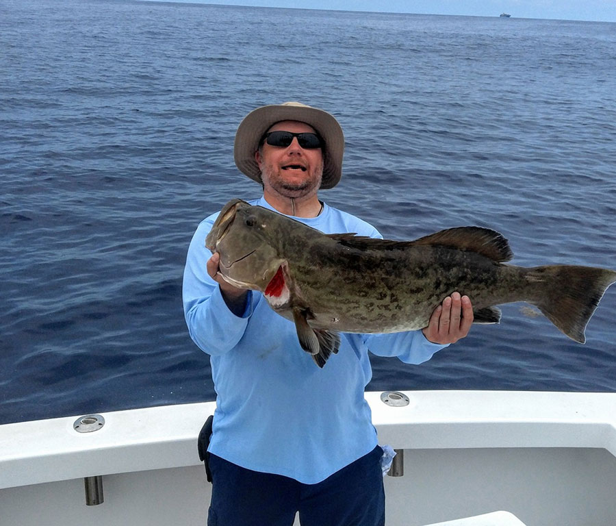 Another nice grouper caught on the Seas Fire out of Port Canaveral