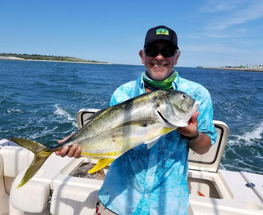 nice big jack caught by Ray out of Port Canaveral