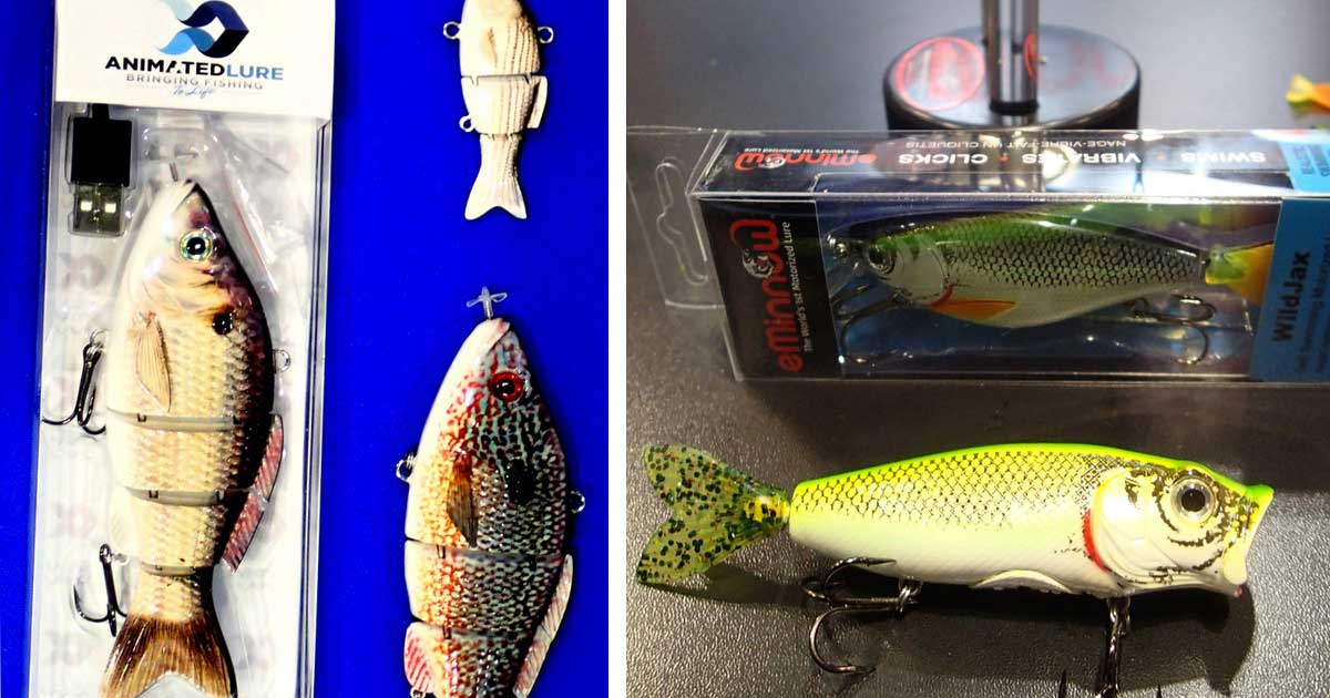 ICAST motorized lures