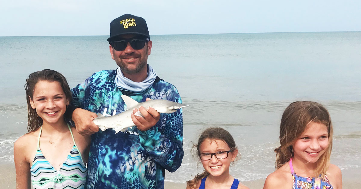 The Workman Clan goes surf fishing!