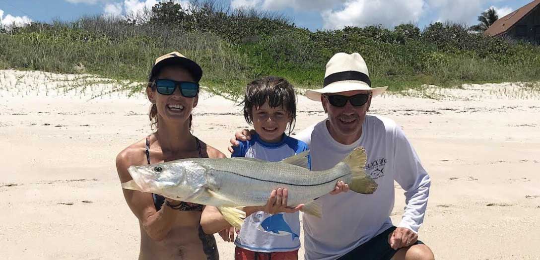 surf fishing for snook