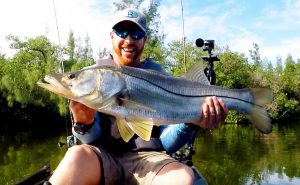 big snook kayak fishing