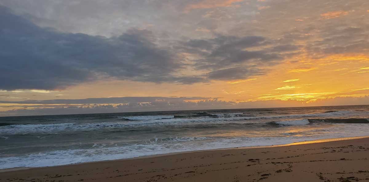 beach sunrise