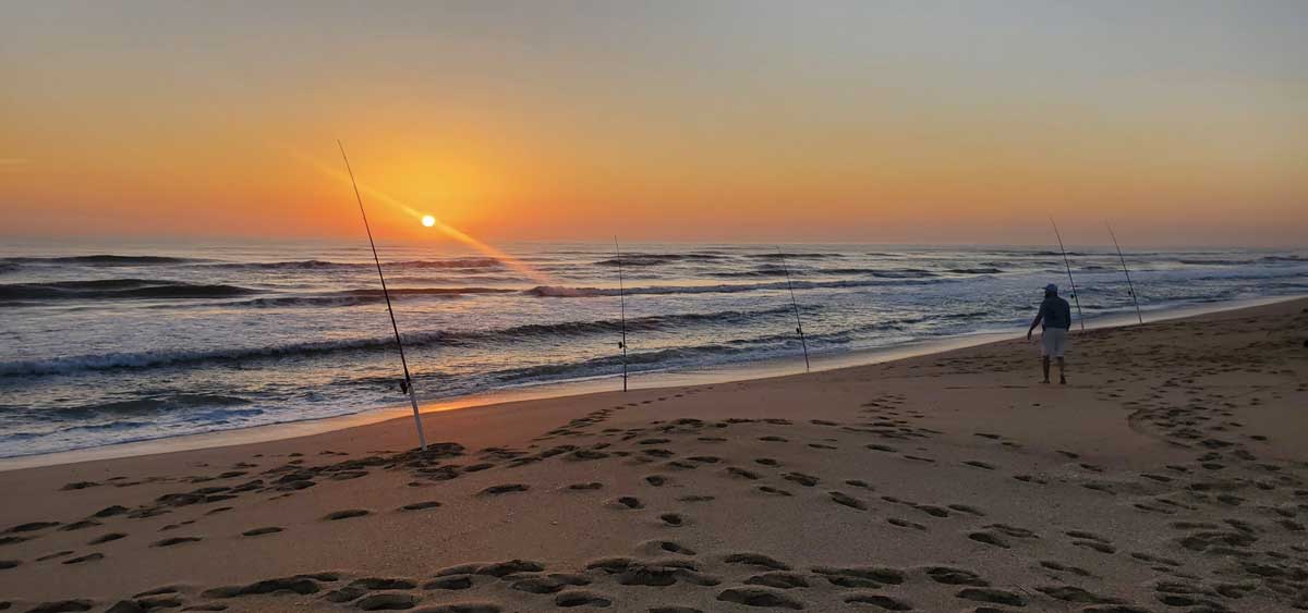 sunrise beach fishing