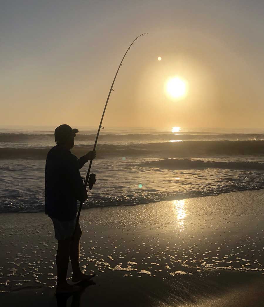 sunrise fishing