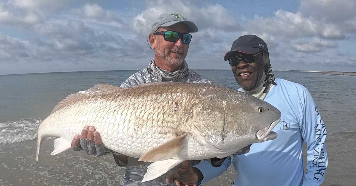 redfish mullet run