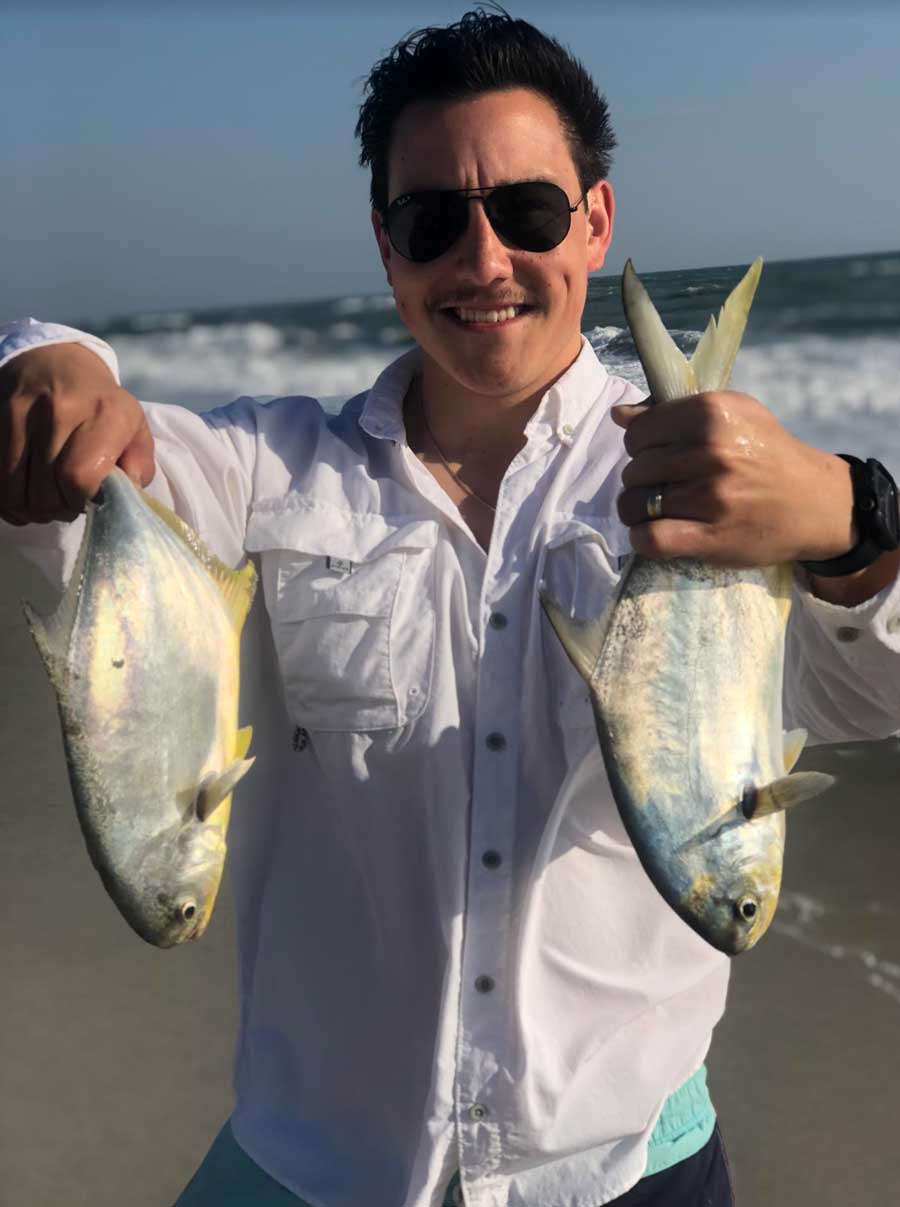 Spring Pompano Run Continues – Central FL Surf Fishing Report