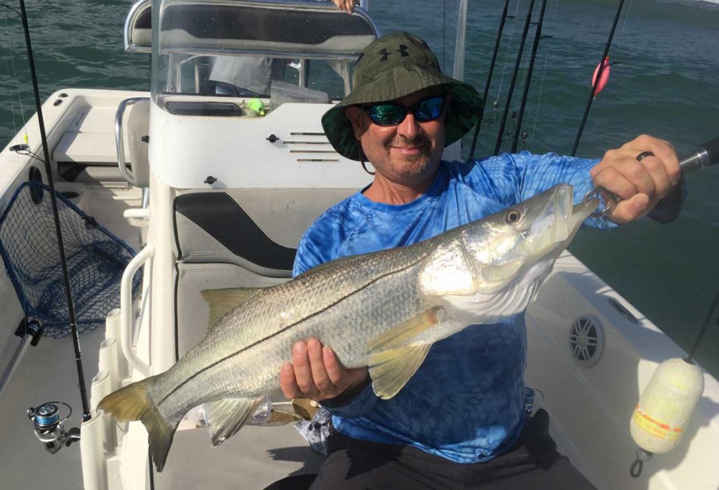 Big Snook Back at It! – East Central FL Inshore Fishing Report