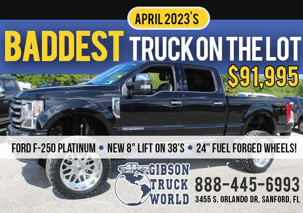 gibson truck world baddest truck of the month