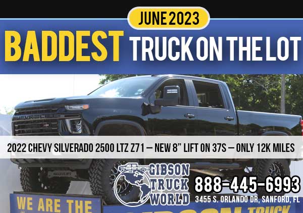 GIBSON TRUCK OF THE MONTH