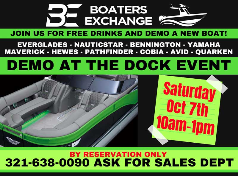 demo at the dock