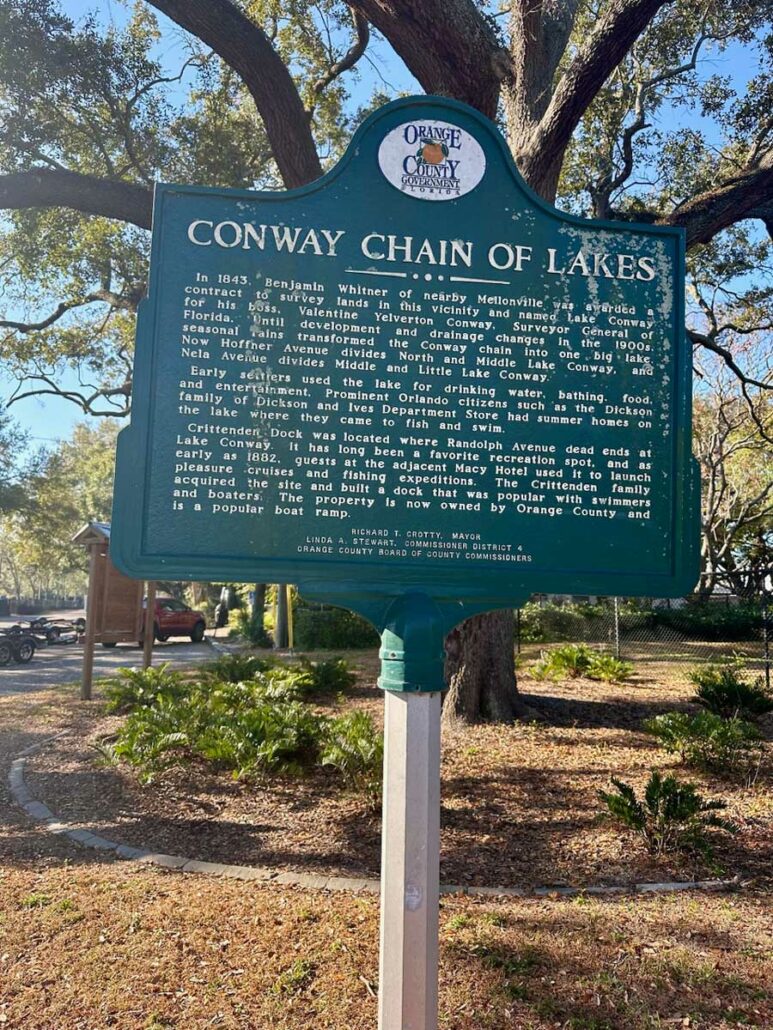 The Conway Chain of Lakes
