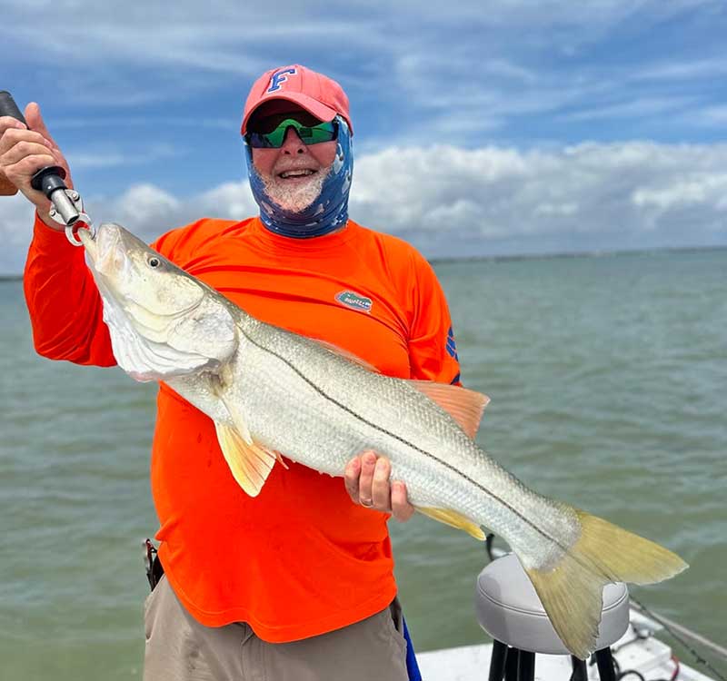 Brent with a nice Snook