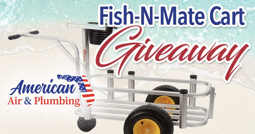 fishing cart giveaway