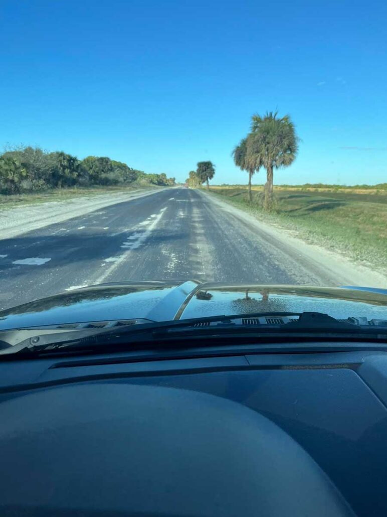 paved roads at stick marsh