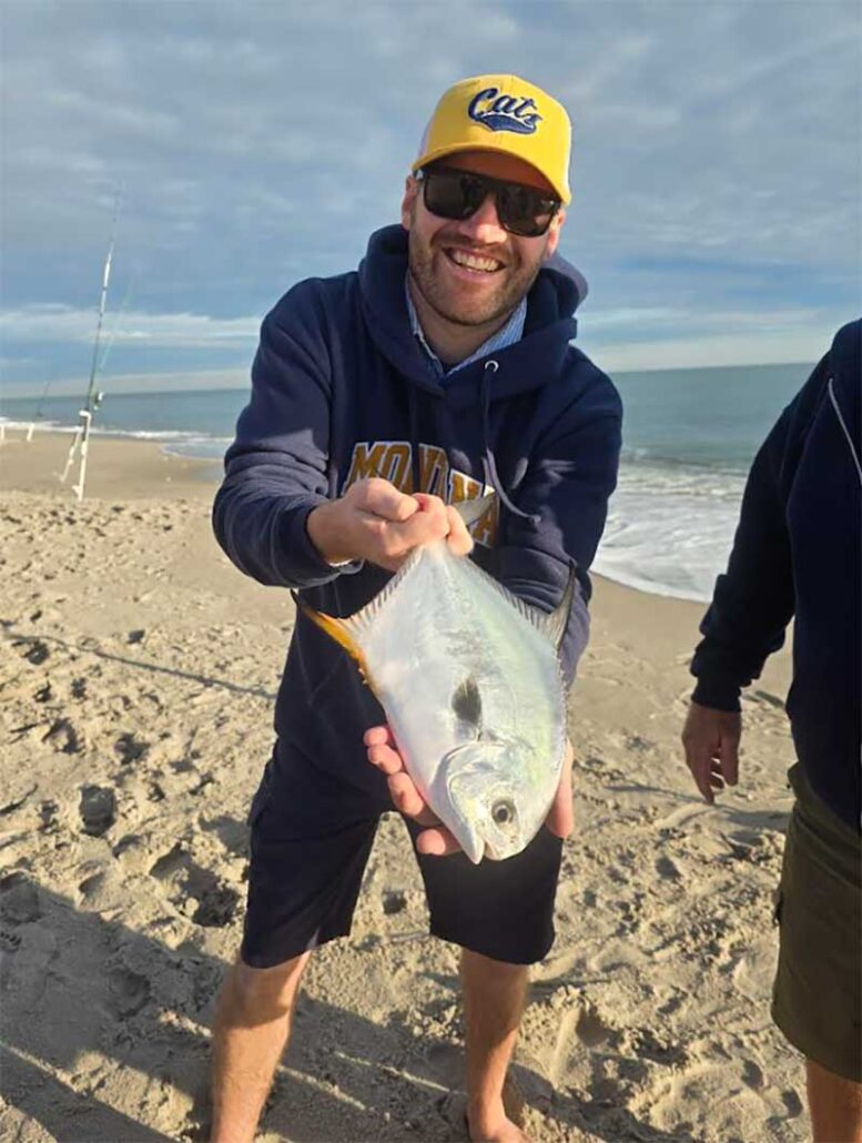 permit in the surf