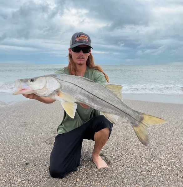 surf fishing snook