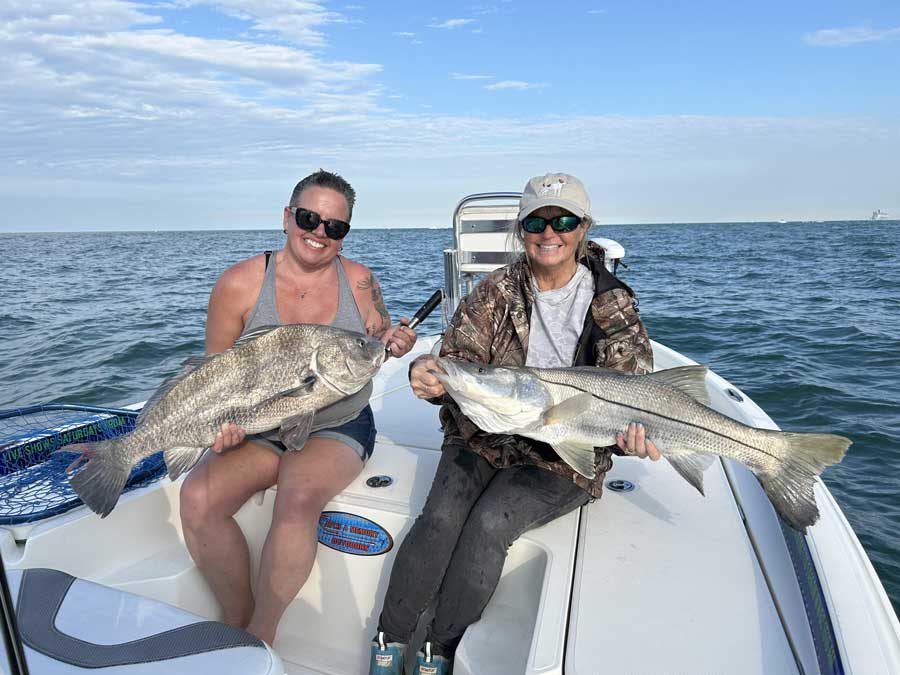 snook and black drum