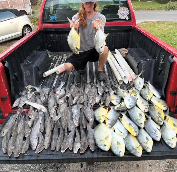 surf fishing whiting and pompano