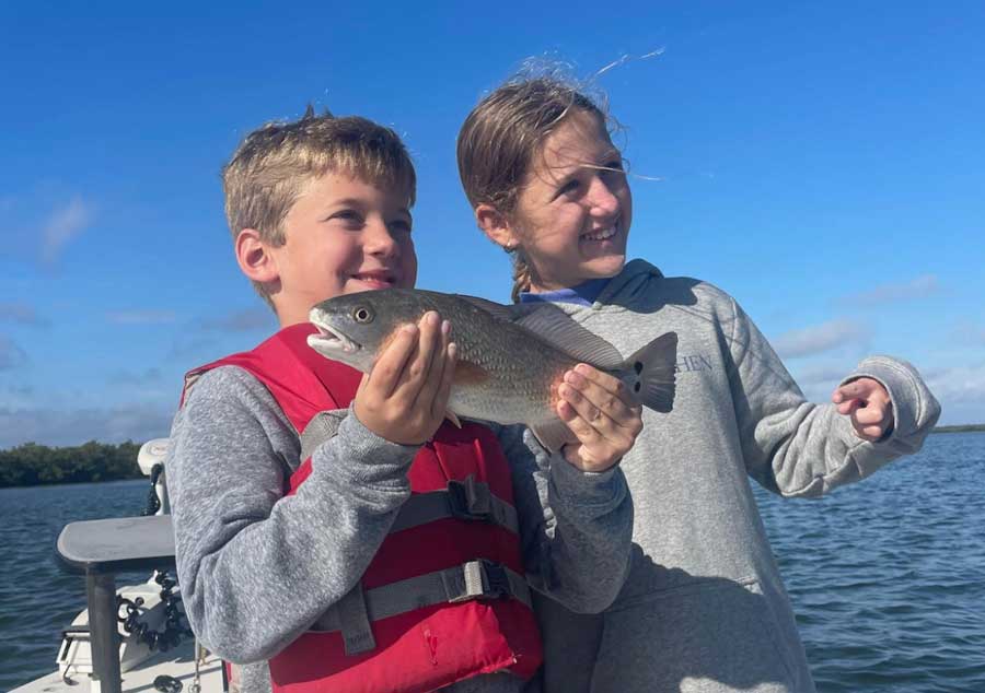 kids redfish
