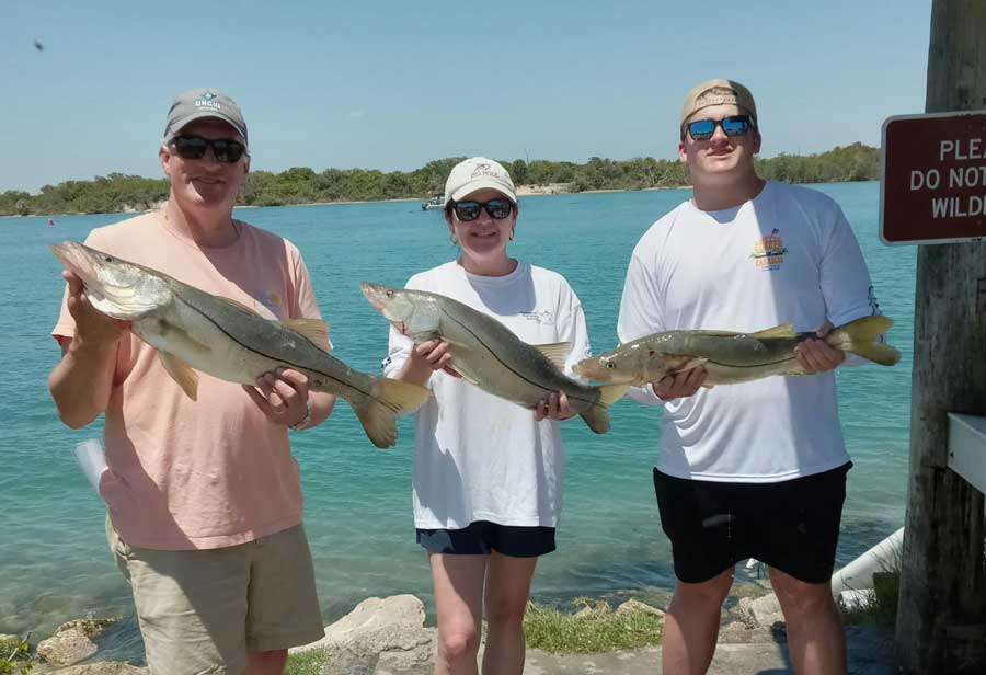 snook slot trio