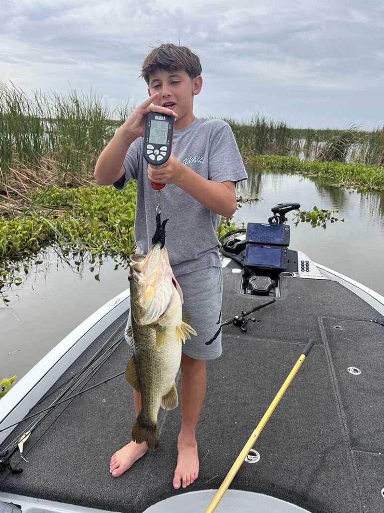 big bass for little kid