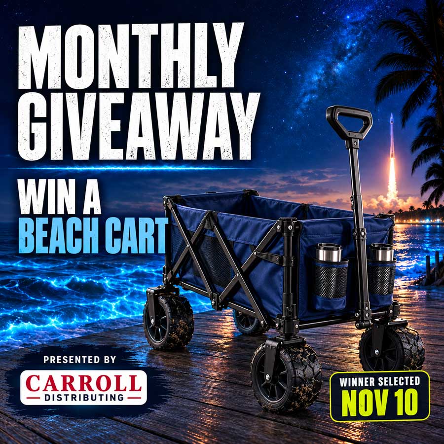 beach cart giveaway